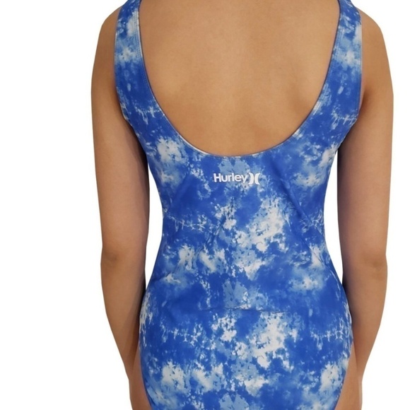 Tie Dye Hurley One Piece Swimsuit 💙 - Picture 4 of 9